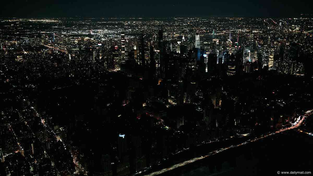 Terrifying scientific study warns once-in-250-year 'Blackout Arc' event could now plunge 5 million Americans into total darkness: See map of states at risk