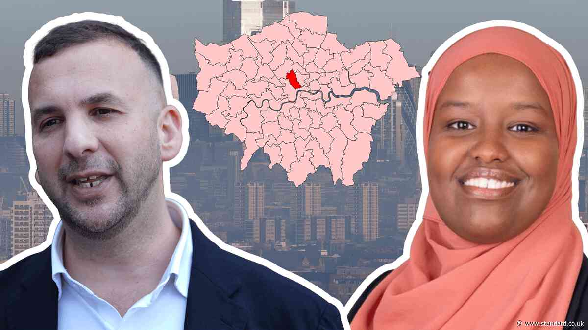 Who is standing in the Holborn and St Pancras by-election?