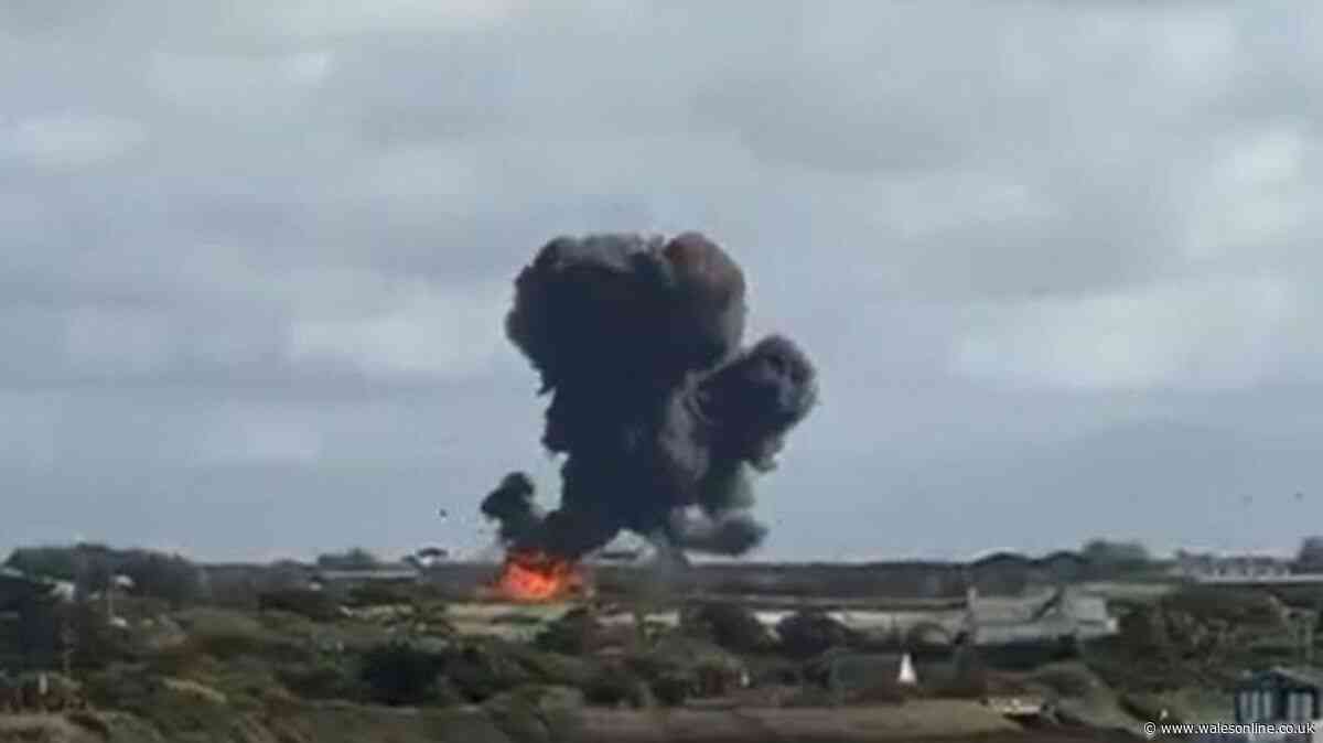 Pilots recovering after surviving plane crash at Welsh flying school