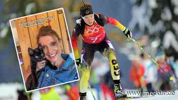 Ex-Biathlon-Star zeigt ihren neuen Mitbewohner