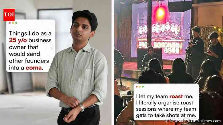 ‘I let my team roast me’: Gen Z founder shares unusual workplace rules, says he pays 2X when employees give up a day off to work