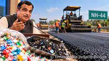 Gadkari backs IIT tech; waste plastic used in bitumen for national highway for first time