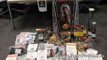 Walton woman, 57, arrested after drugs, knives and fireworks found in house