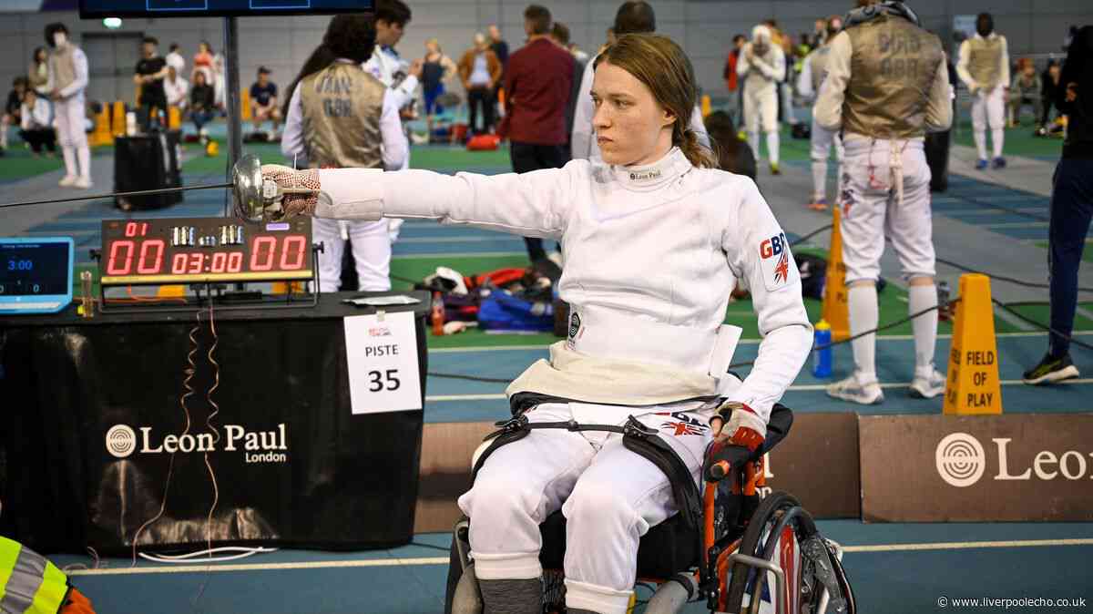 Crosby fencer to complete journey of sheer 'bloody-mindedness' at Cardiff European Championships