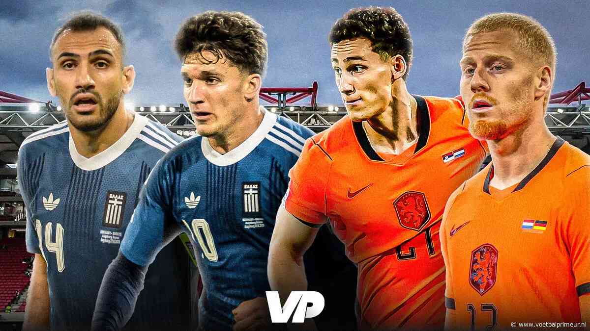 LIVE: Oranje staat voor heet avondje tegen verrassende koploper Griekenland
