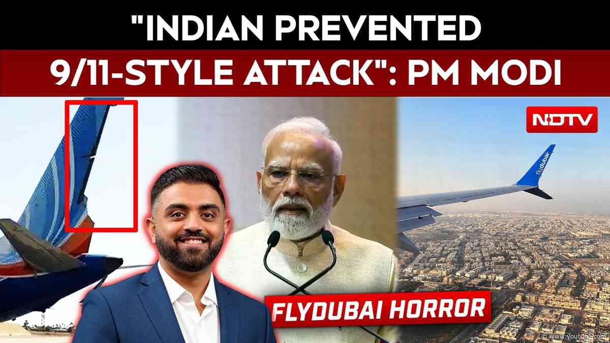flydubai Flight News | "Indian Prevented 9/11-Style Attack": PM Modi's Big Praise For Hero Pilot