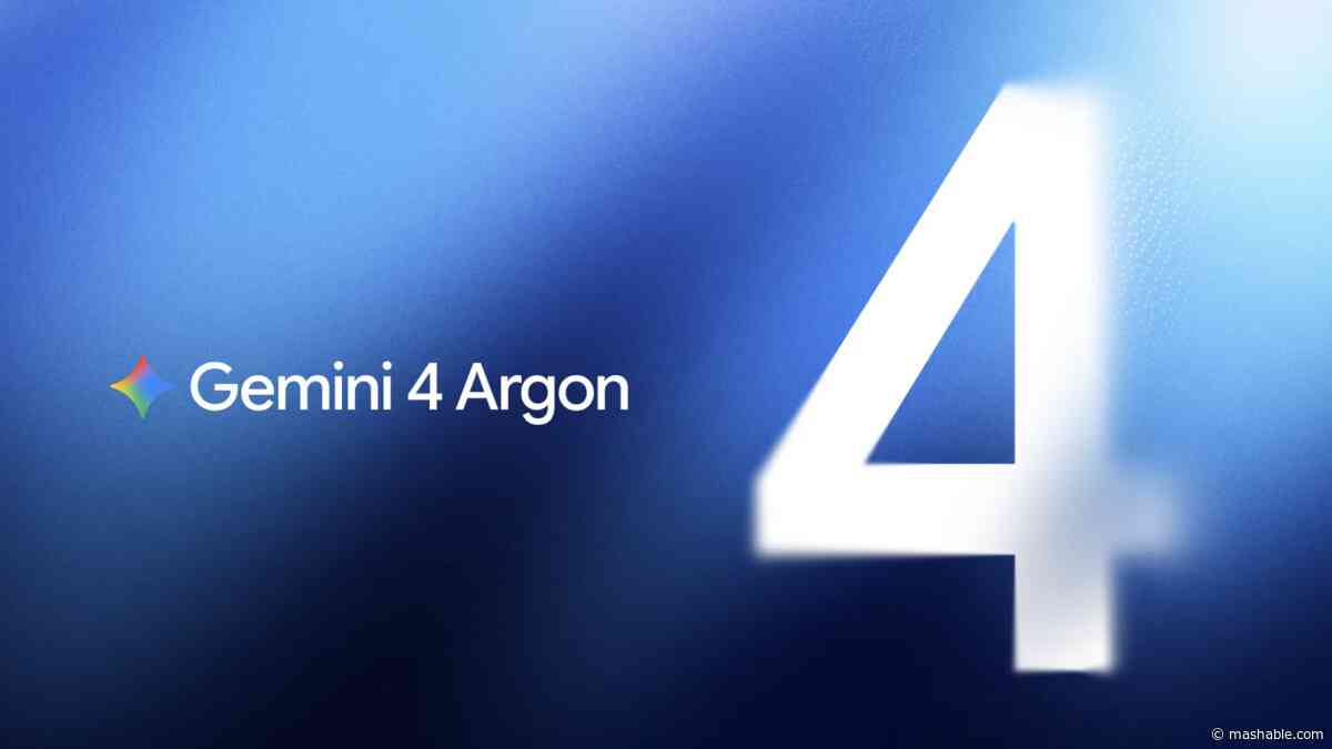 Googles Gemini 4 Argon is the latest super-smart AI that most cannot get