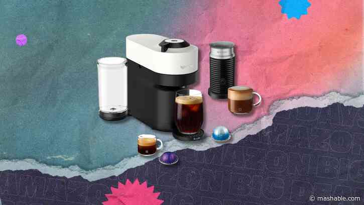 I found the Nespresso Vertuo Pop+ for over $50 off at Amazon — shop this $129 early Prime Day deal