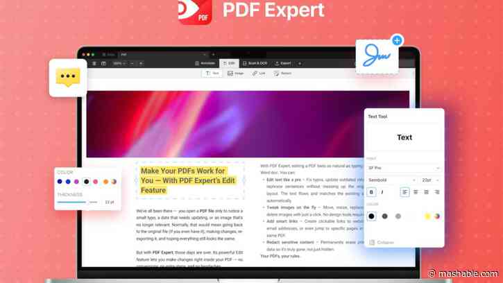 Get a lifetime Adobe Acrobat replacement for Mac — 42% off