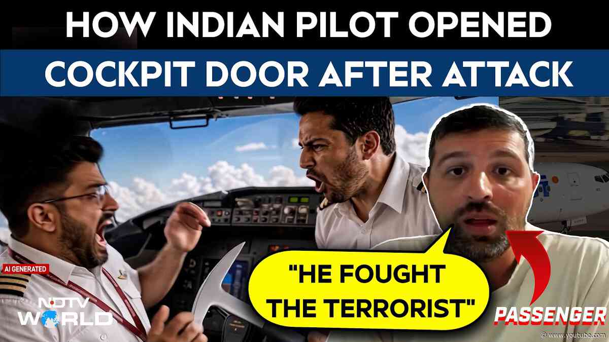 Flydubai | How Indian Pilot Opened Locked Cockpit Door After Being Stabbed On Flydubai Flight