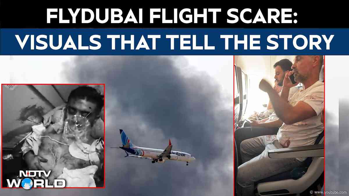Flydubai Flight News | Flydubai Flight Horror: 5 Visuals Show How Passengers Escaped Danger