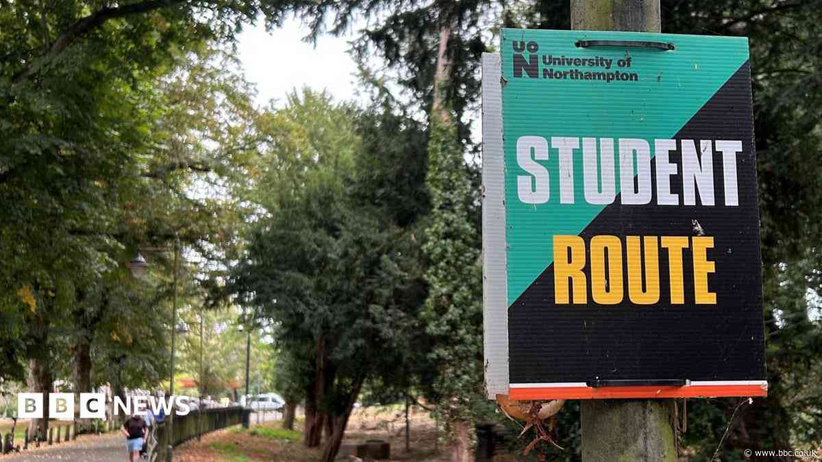 Student route from town to campus 'refreshed'
