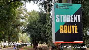 Student route from town to campus 'refreshed'