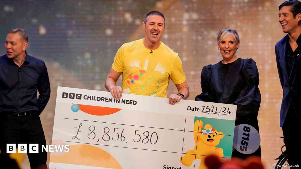 Why charities are still clinging to a giant cheque