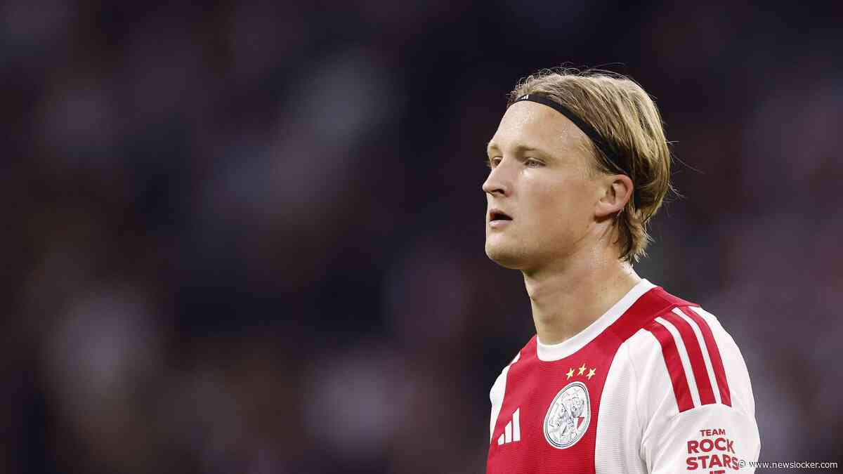 Ajax vreest ernstige blessure Kasper Dolberg