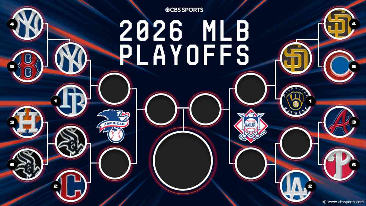 2026 MLB playoff bracket: Schedule, scores, where to watch as Braves, Phillies square off