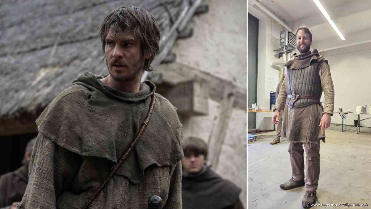 Warum Finnings Bürgermeister mit Hollywood-Star Andrew Garfield vor der Kamera steht