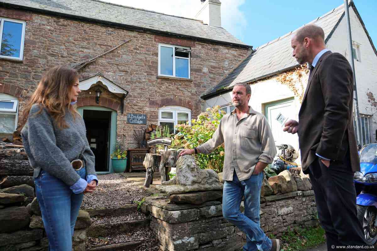 William tells villagers ‘holistic’ approach required to tackle flooding