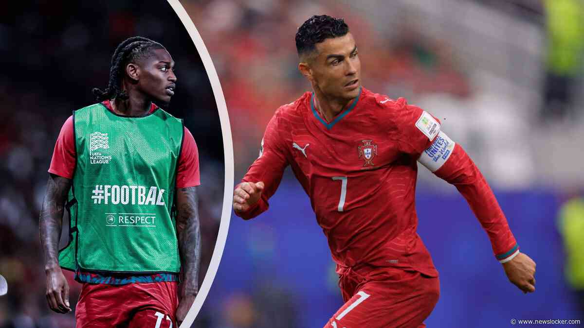 Crisis rond Cristiano Ronaldo: zijn iconische rugnummer 7 gaat naar Rafael Leão voor duel met Denemarken