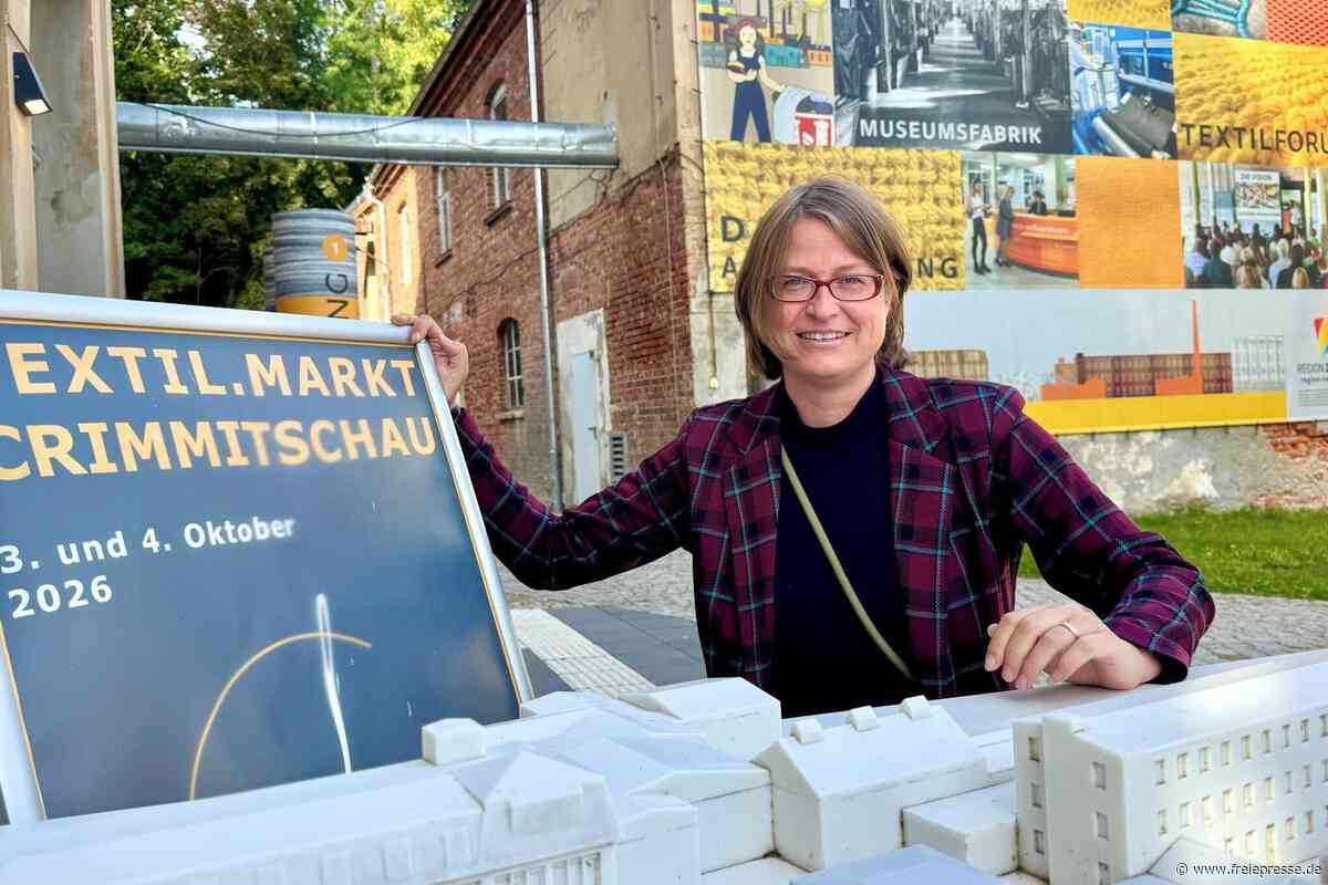 „Textil.Markt“ in Crimmitschau: Tuchfabrik lockt mit Stoffen, Schmuck und Entdeckungen