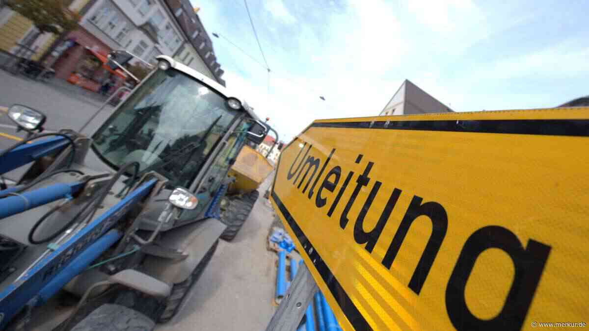 Hauptstraße seit Wochen gesperrt: Bürger verärgert – „So eine zähe Veranstaltung“
