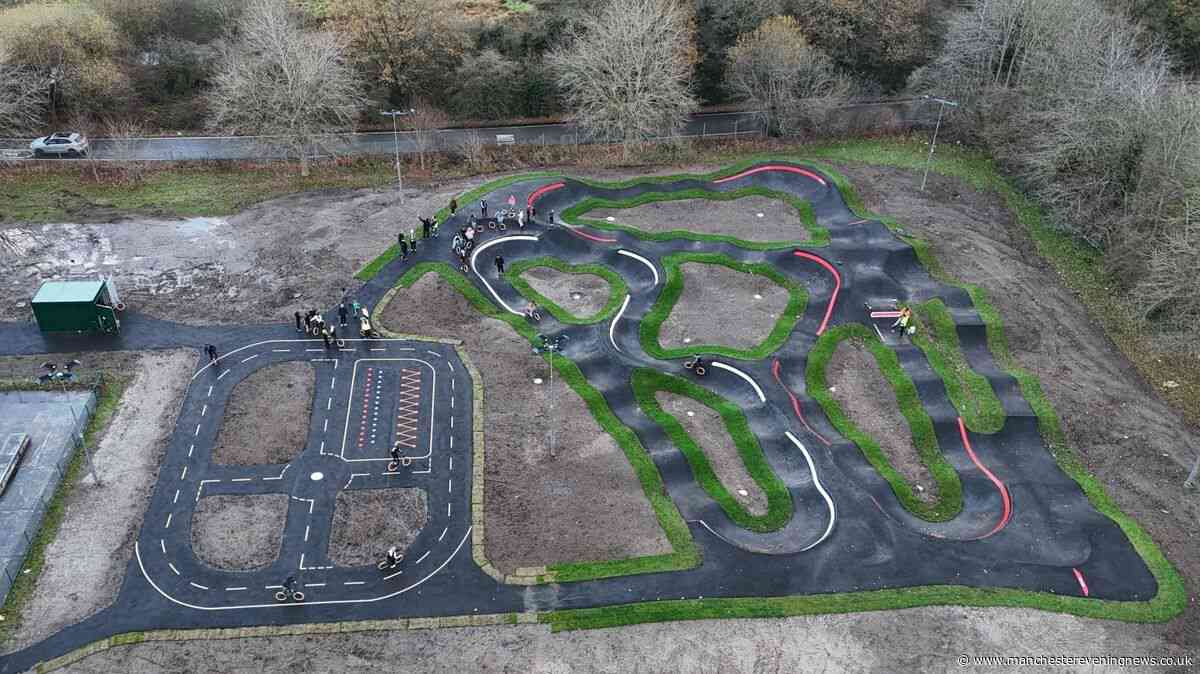 The new cycle track coming to playing fields in Hyde