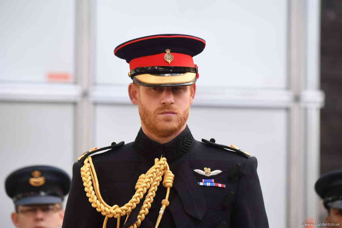 Harry tells military chiefs he lost his purpose and identity after leaving Army