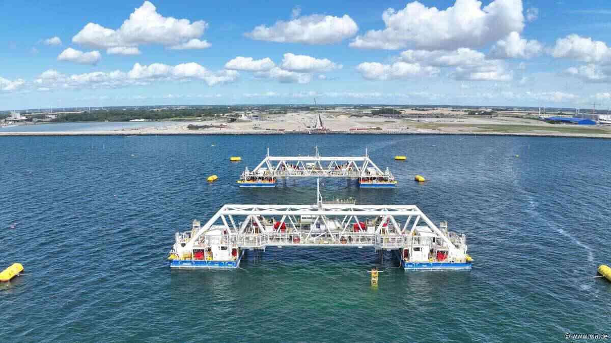 Neue Verbindung nach Dänemark: Unter der Ostsee entsteht ein Rekordtunnel