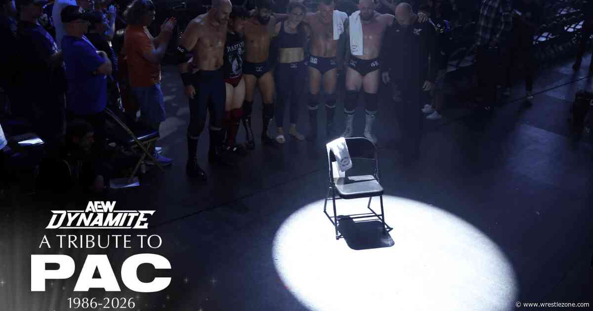 AEW Locker Room Comes Together for PAC: Complete List of Tributes