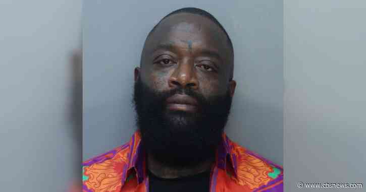 Rapper Rick Ross arrested in Miami Beach on felony battery by strangulation charge