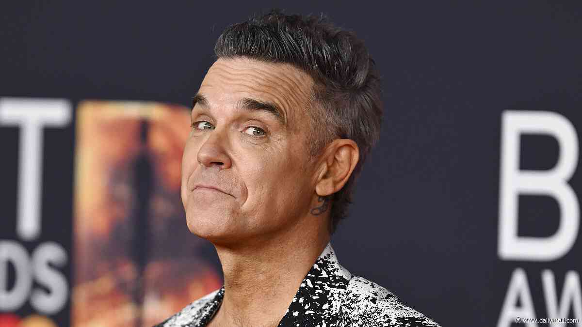 Robbie Williams trebles his company profits as he rakes in a staggering £23.6 million in one year thanks to his Britpop tour
