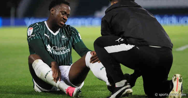 Plymouth Argyle striker Oseni suffers injury blow
