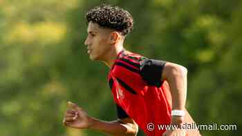 Man United wantaway academy star JJ Gabriel, 15, trains privately in Barcelona - despite LaLiga champions insisting they are NOT interested in signing him
