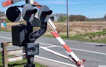 Slagboom kapot gereden in Haren