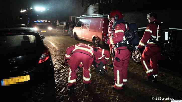 112Kort: Achterwiel vat vlam & ongeval Friesestraatweg