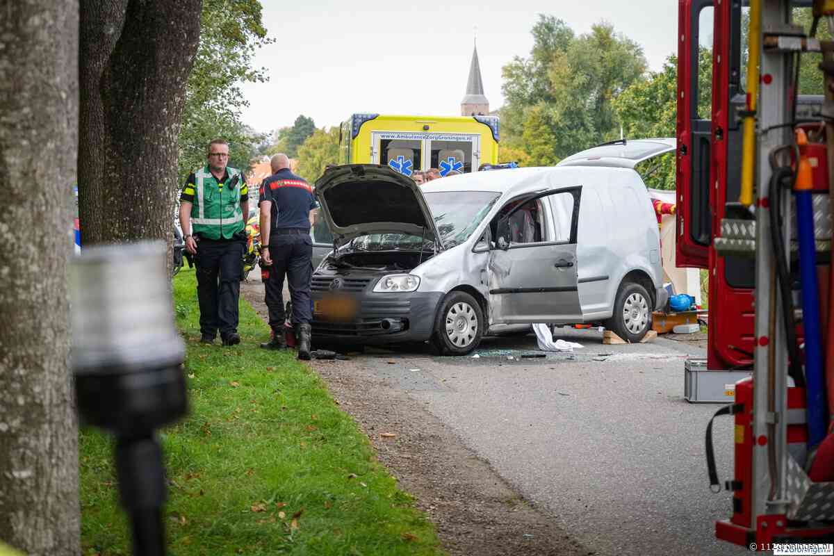 Zwaargewonde bij aanrijding Onderdendamsterweg Warffum