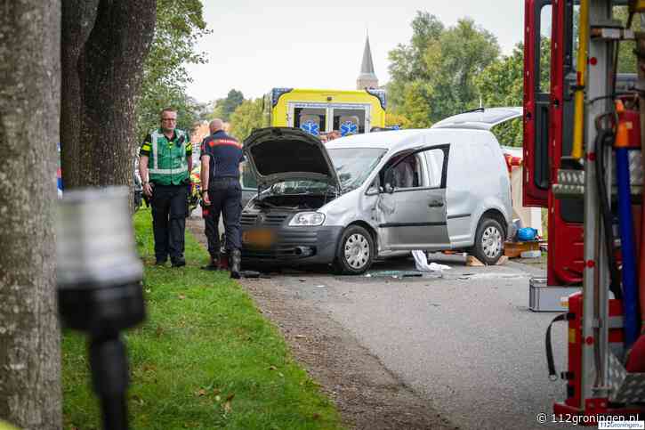 Zwaargewonde bij aanrijding Onderdendamsterweg Warffum