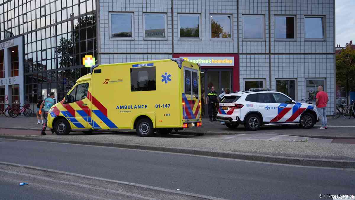 Fietser gewond bij ongeval op Friesestraatweg in Groningen