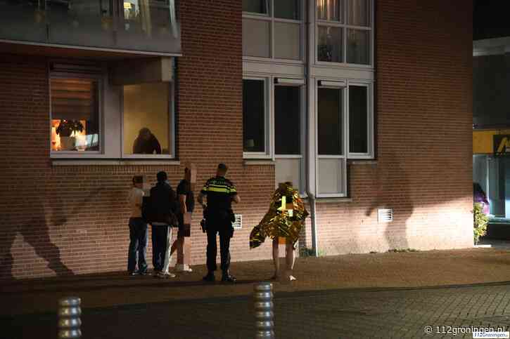 Middelbrand aan De Venne in Winschoten,  2 mensen gewond