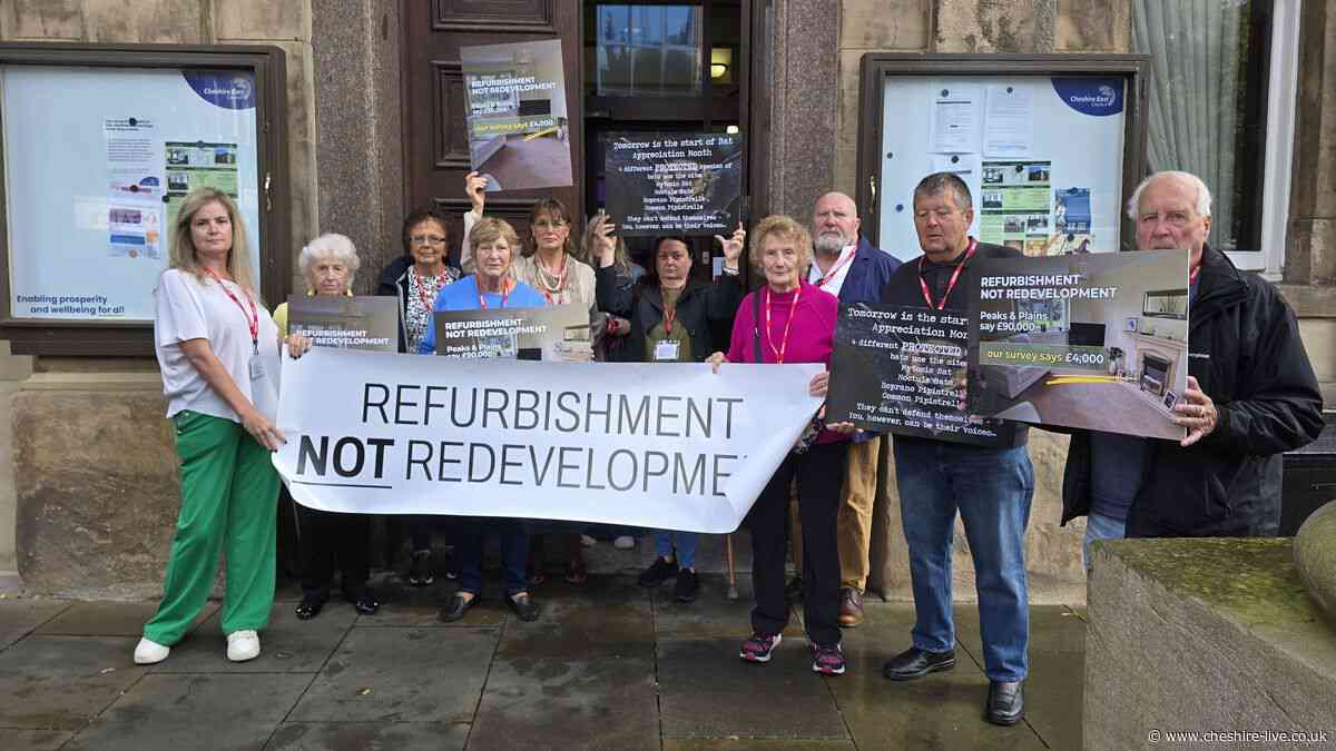 Go-ahead to bulldoze bungalows and replace them with 77 homes