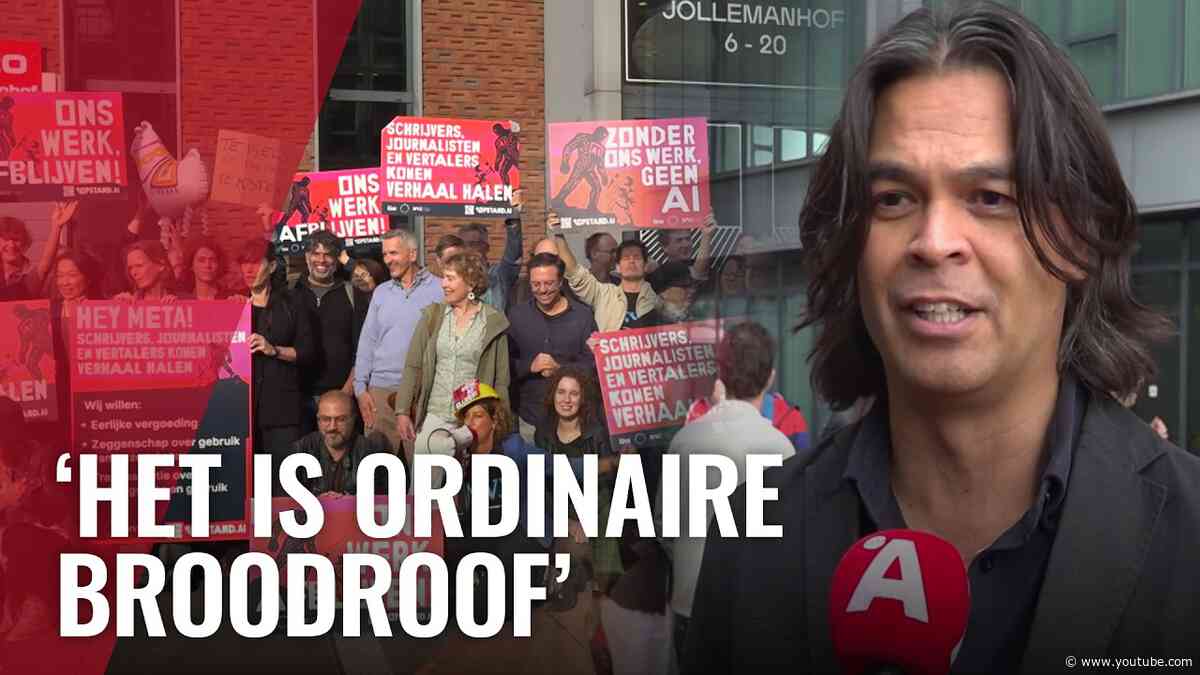 Schrijvers protesteren bij Meta tegen gebruik teksten