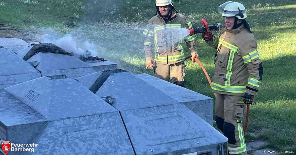 Bamberg: Ungewöhnlicher Brand sorgt für Feuerwehreinsatz - Polizei ermittelt
