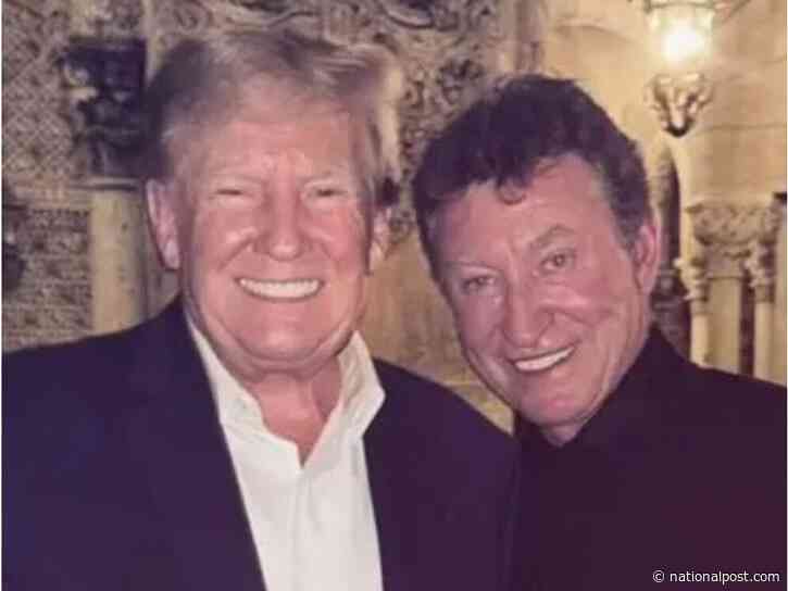 Trump 'loves' Canadians, especially Gretzky, but thinks Canada's leaders are 'very bad'