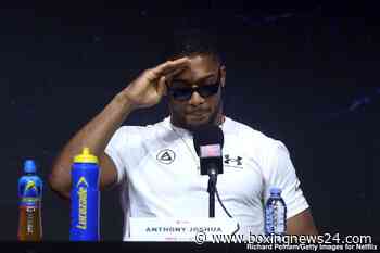 Anthony Joshua Willing To Scrap Fury Fight Over Hearn Loyalty