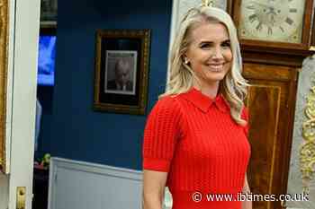 Natalie Harp Draws Attention Behind Trump During $15bn Steel Announcement