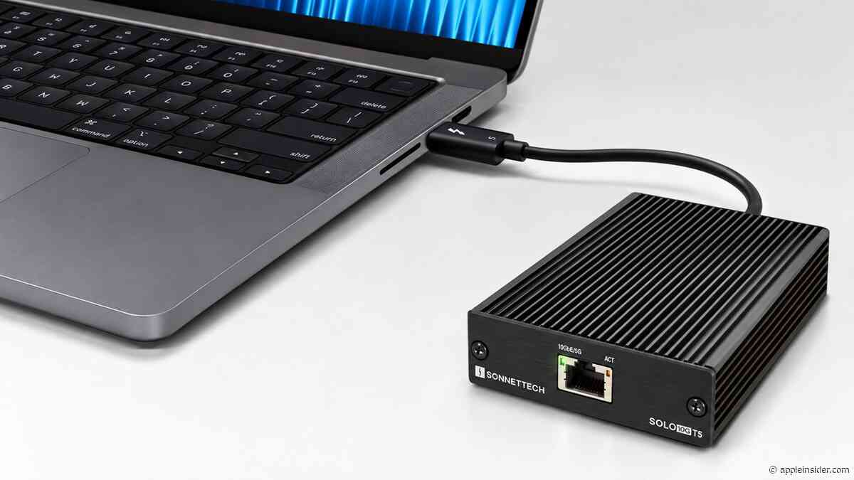 Faster Mac & iPad Pro networking needs just one cable with Sonnet's new adapter
