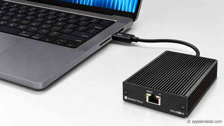 Faster Mac & iPad Pro networking needs just one cable with Sonnet's new adapter