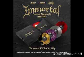 IMMORTAL: 'Complete Discography 1992-2023' Box Set Due In January