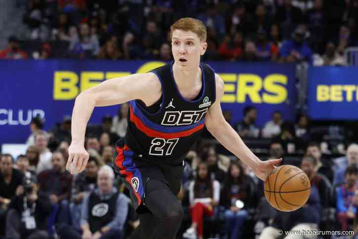 Pistons Notes: Huerter, Collins, Holland, Offense