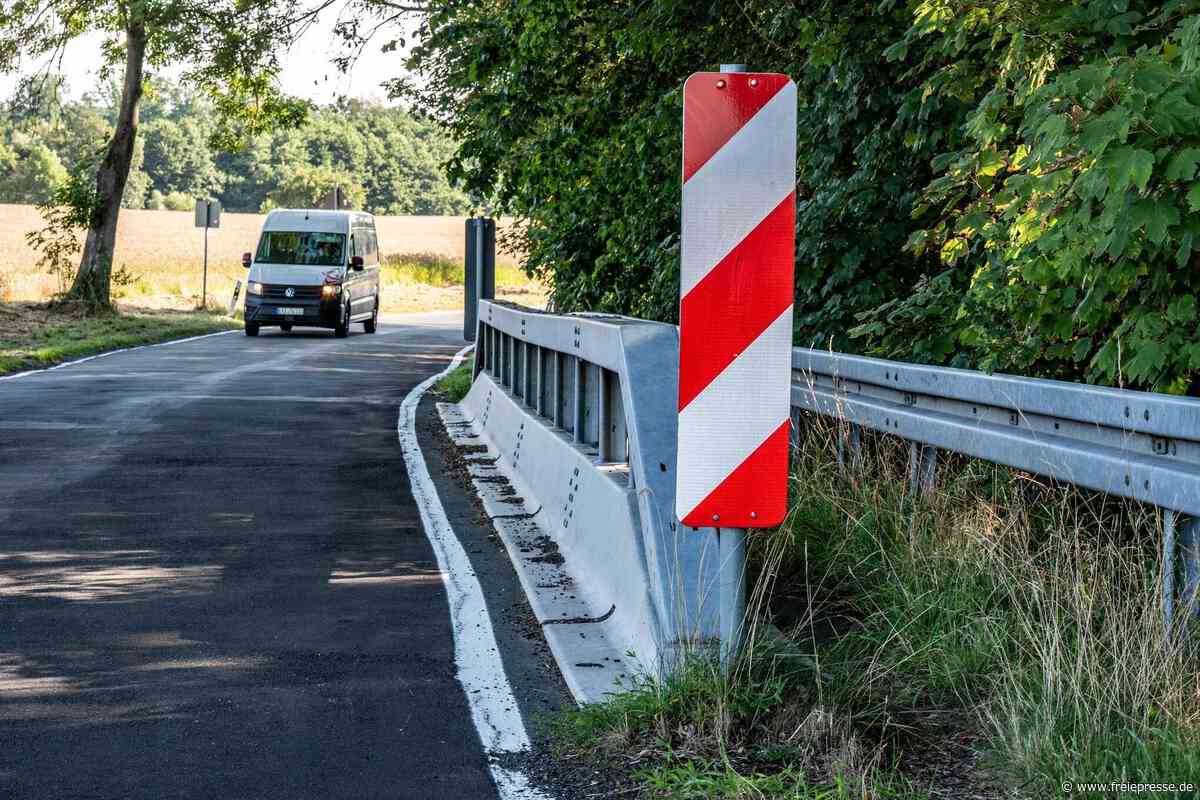 Neuer Radweg und sanierte Straße zur Talsperre Kriebstein